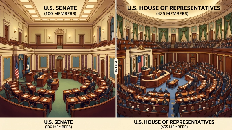 How Congress Works: Senate vs House of Representatives